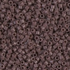 Miyuki delica Beads 11/0 - Opaque dark mauve DB-735